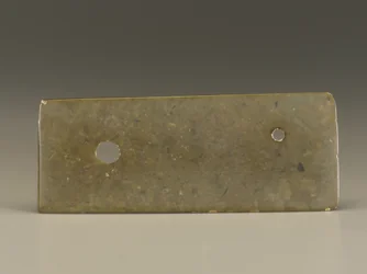 Implemento ceremonial (kuei) dinastía Shang o Zhou Occidental