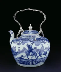 Tetera china con asa europea, Período Transicional, c.1640