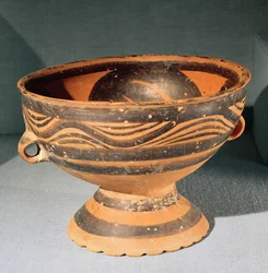 Copa Du, de Lanzhou (arcilla)