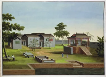 Escena de jardín, c.1820-40