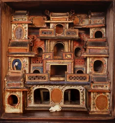 Casa para ratones blancos de mascota