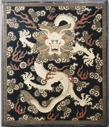 Caja y Tapa de Pastel de Tinta, Período Qianlong