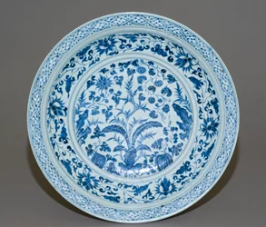 Plato grande, finales del siglo XIV