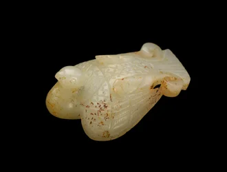 Ornamento en forma de pájaro, 600-700