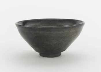 Tazón de té, provincia de Fujian, dinastía Song del Norte o Song del Sur, siglo XII-XIII