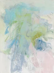 Composición abstracta, Serie formas orgánicas/plantas, 2020