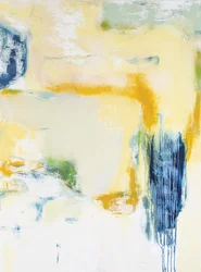 Composición abstracta, serie Vipassana, 2018 (óleo sobre lienzo de lino)