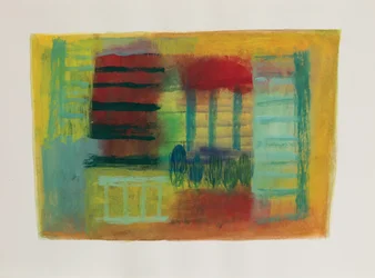 Jardín amarillo I, 2003