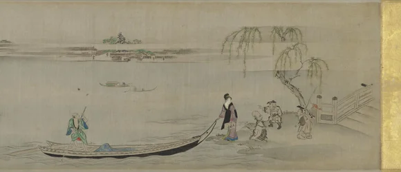 Paisajes a lo largo del río Sumida