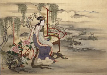 La belleza china Yang Guifei, ca. 1810-1815
