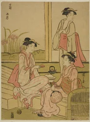 El quinto mes (Gogatsu), de la serie "Los doce meses (Juni toki)"