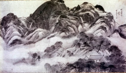 Art coreen: Monte Inwang. Grabados de Chong Son (1676-1759). Siglo XVIII. Colección Jai Hyang John