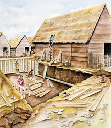 Edificios Vikingos, finales del siglo X