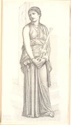 Medea con la Espada en la Mano, Figura Completa