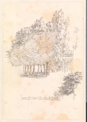 Puerto y árboles en Rosendal