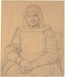 Retrato de la madre del artista
