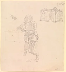 Mujer de Skovshoved, sentada