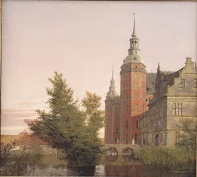 Castillo de Frederiksborg visto desde el noroeste
