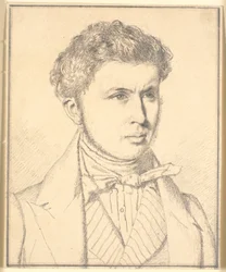 Retrato del hermano del artista, H.P.N.Kø bke (1812-39)