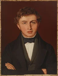 Retrato de Hans Peter Købke, hermano del artista