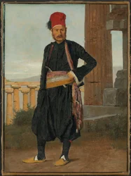 Retrato del cuñado del artista, el grabador de medallas F. C. Krohn