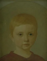 Retrato del hijo infante del artista Peter