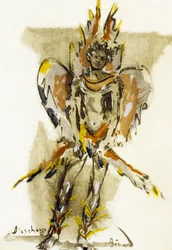Ilustración de "Amphitryon 38" de Jean Giraudoux