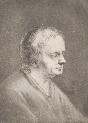 Retrato de Christian Bernhard Rode, el Padre del Artista, ca. 1756