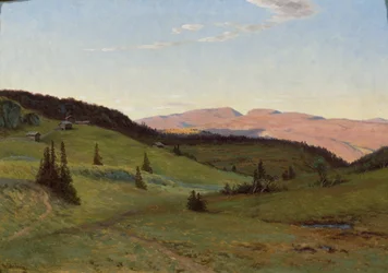 Ronningsaetra (óleo sobre lienzo)