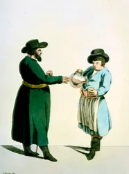 Vendedor de kvass, 1799