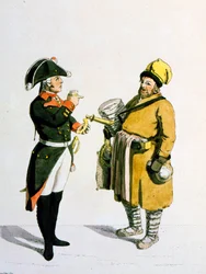 Vendedor de Sbiten, 1799