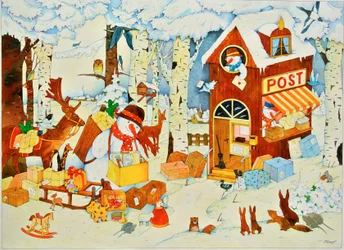 Oficina de correos-Navidad, 2001
