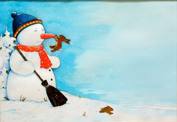 Sueño de muñeco de nieve