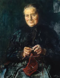 Esposa tejedora (pintura)