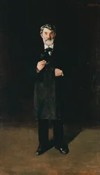 Retrato de Johan Sverdrup (óleo sobre lienzo)