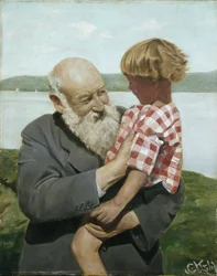 Autorretrato (óleo sobre lienzo)