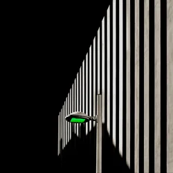 Luz verde gráfica