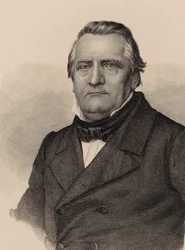 Retrato del compositor Franz Lachner 1803-1890