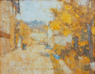 Calle en Weimar (Callejón en Ehringsdorf)