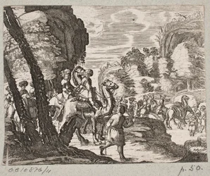Ilustración para Adam Olearius, “Persianischer Rosenthal von einem Sinnreichen Poeten Schich Saadi [...]”, Schleswig 1660