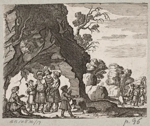Ilustración para Adam Olearius, "Persianischer Rosenthal von einem Sinnreichen Poeten Schich Saadi", Schleswig 1660