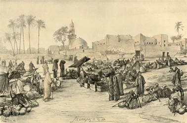 Mercado, Asyut, Egipto