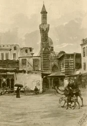 Mezquita, Boulaq, El Cairo, Egipto