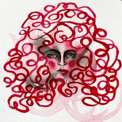 Retrato de «Crimson Curls»