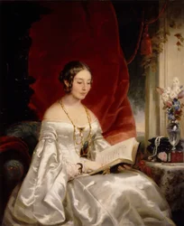 Retrato de la Princesa Maria Ivanovna Kochubey, nacida Baryatinskaya 1818-1843, 1840s