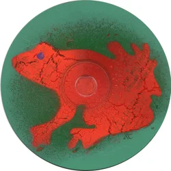 Rana c.2023 (acrílico en CD)