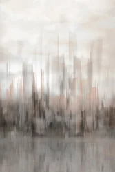 Reflejo de una ciudad abstracta