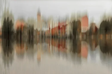 Reflejos difusos de la ciudad