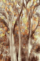 Bosque otoñal dorado