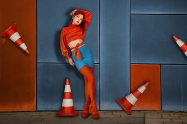 Moda urbana atrevida